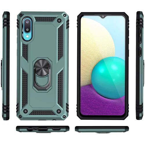 Чехол для телефонов BeCover Military Dark Green for Samsung A022 Galaxy A02/M022 Galaxy M02 (706641): Совместимость Samsung A022 Galaxy A02/M022 Galaxy M02