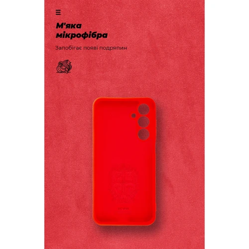 Чохол для телефона ArmorStandart ICON Case Camera cover Red для Samsung M356 Galaxy M35 5G (ARM77974) фото 6
