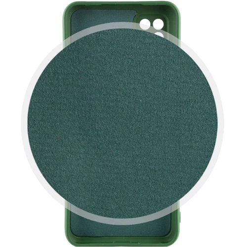 Чехол для телефонов Lakshmi Case Silicone Cover Full Camera Dark Green for Oppo A15s / A15: Тип накладка на заднюю часть