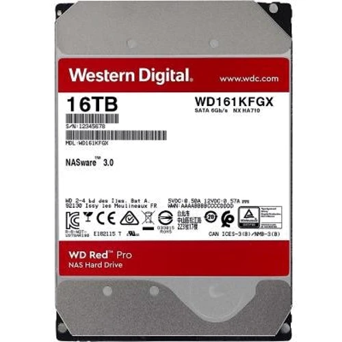 Внутрішній жорсткий диск WD Red Pro 16 TB (WD161KFGX) UA
