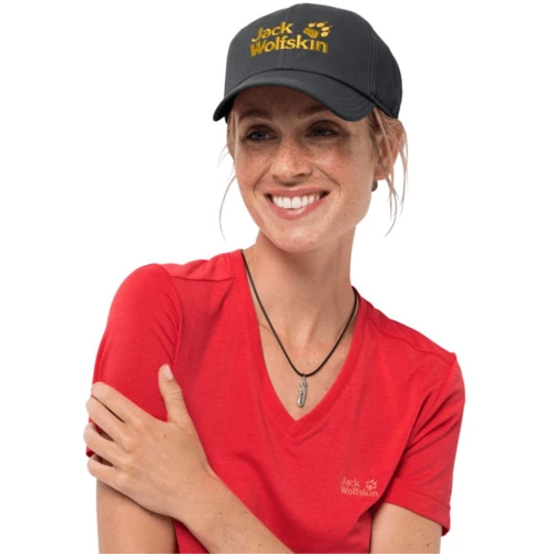 Бейсболка Jack Wolfskin Baseball Cap темно-серая (1900671_6350): Производитель Jack Wolfskin