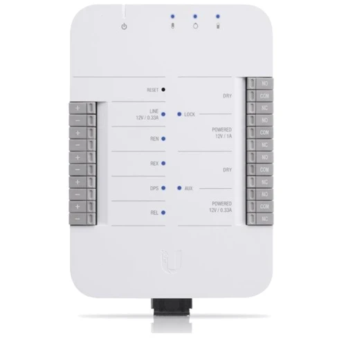 Мережевий комутатор Ubiquiti UniFi Access Hub: Порти только Gigabit Ethernet (10/100/1000)
