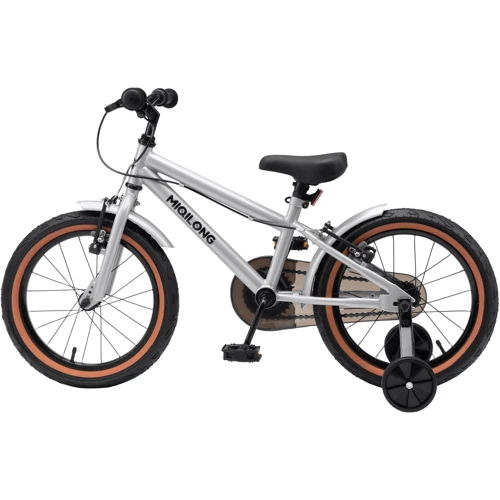Дитячий велосипед Miqilong ST 16" сріблястий (RBB-ST16-SILVER)