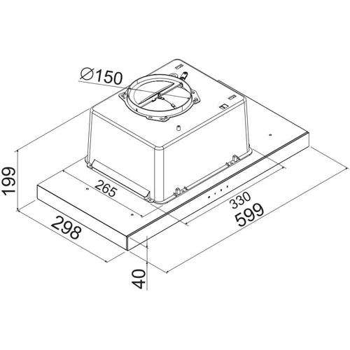 Витяжка Amica OMC6541BG фото 6