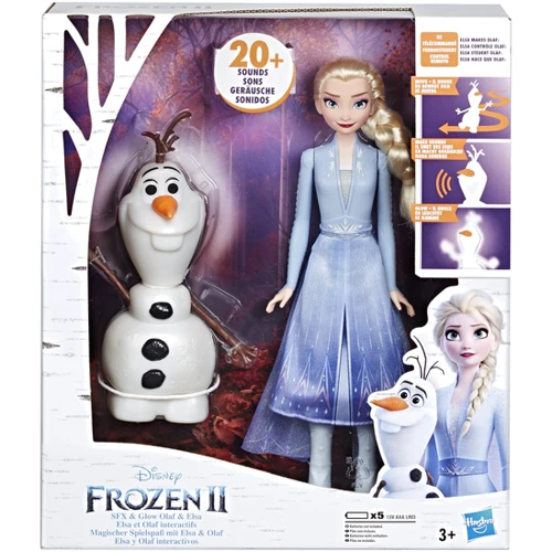 Набор игровой Hasbro Frozen Холодное сердце 2 Эльза и Олаф (E5508)