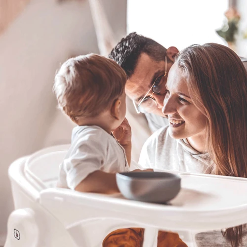 Детский стульчик для кормления BabyGO Levels 5в1 белый (51011) фото 4