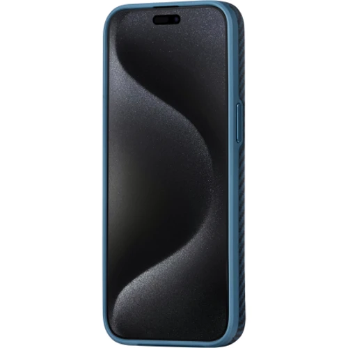 Чехол для iPhone Pitaka MagEZ Case Pro 4 Twill 1500D Black/Blue (KI1508PMPA) for iPhone 15 Pro Max: Тип аксессуара чехол