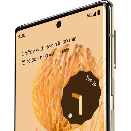 Смартфон Google Pixel 6 Pro 12/128GB Sorta Sunny: Процессор Google Tensor Octa-core (2x2.80 GHz Cortex-X1 & 2x2.25 GHz Cortex-A76 & 4x1.80 GHz Cortex-A55) + Mali-G78 MP20
