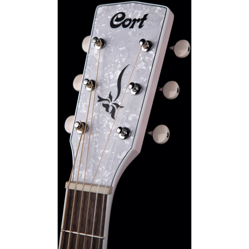 Електроакустична гітара CORT Jade Classic (Pastel Pink Open Pore): Тип кріплення грифа Вклеєний