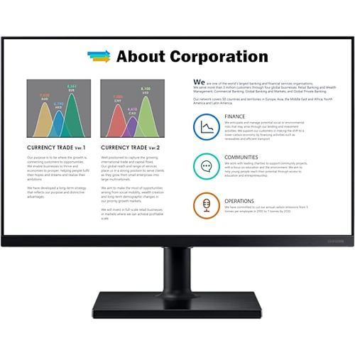 Монитор Samsung LF27T450 Black (LF27T450FQIXCI) фото 19