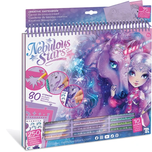 Набор для творчества Nebulous Stars Скетчбук: Легенда о Фириазе (11371)