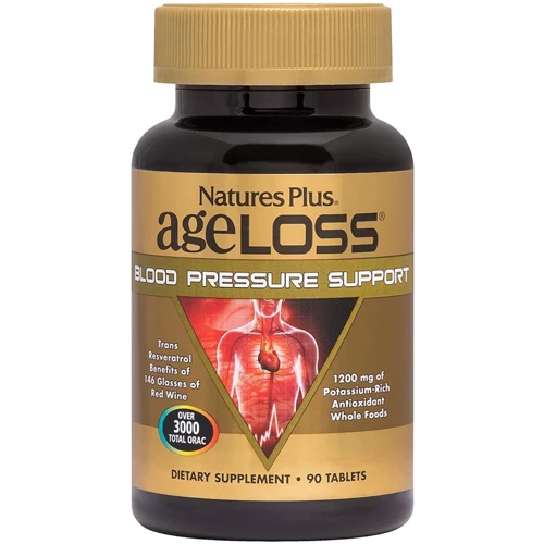 

Natures Plus, Age loss Blood Pressure, 90 tabs (NTP8028)