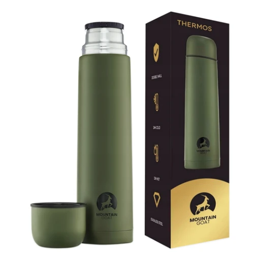 Термос Mountain Goat 1 л Navy Green (P-5907739315779)