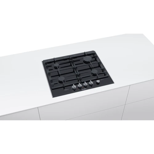 Варочная поверхность газовая Bosch PRP6A6N70: Рабочая поверхность стеклокерамика