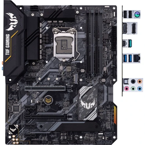 ASUS TUF GAMING H470-PRO: Оперативна пам'ять 4xDDR4 2933 МГц, до 128 ГБ