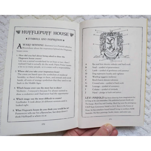 J. K. Rowling: Harry Potter and the Chamber of Secrets – Hufflepuff Edition: Количество страниц 384