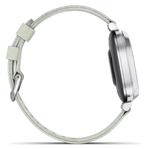 Смарт-часы Garmin Lily 2 Classic Silver with Sage Grey Fabric Band (010-02839-15): Материал ремешка Нейлон