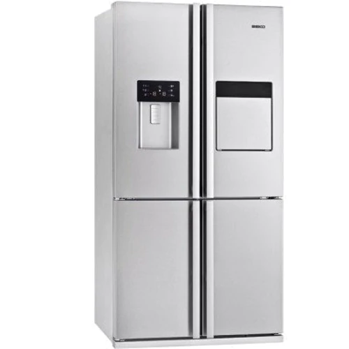 Холодильник Side-by-Side Beko GNE 134620 X: Расположение морозильной камеры нижнее