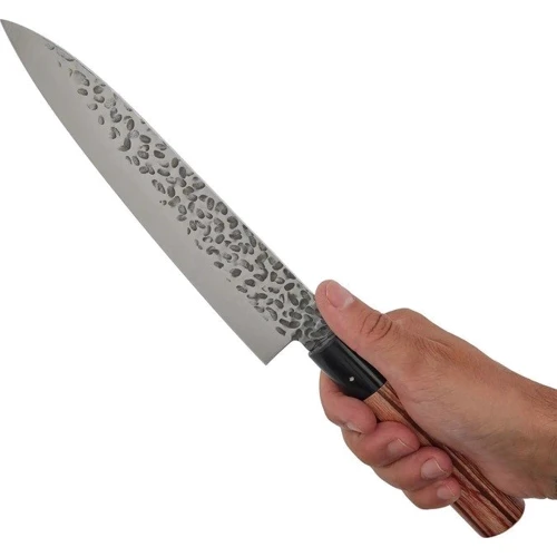 Нож кухонный Kanetsune KC-950 Gyutou 210 мм (3989.00.95): Рукоятка Дерево