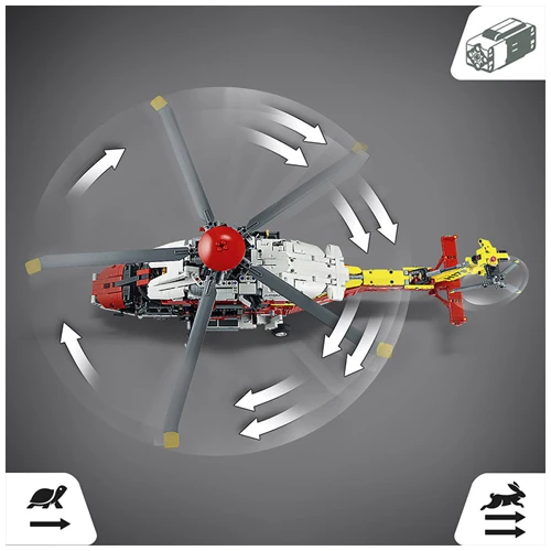 Конструктор LEGO Technic Рятувальний вертоліт Airbus H175 (42145) фото 5