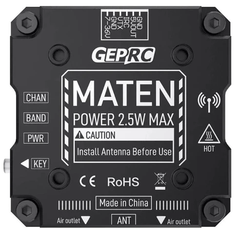 Відеопередавач GEPRC MATEN VTX PRO 5.8G 2.5W