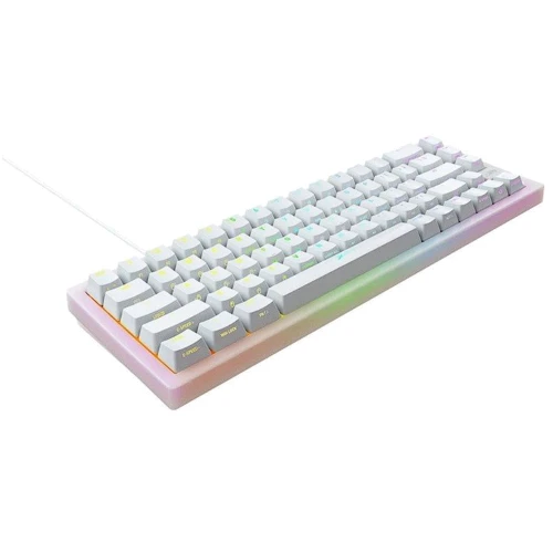 Клавиатура Xtrfy K5 68 keys Kailh Red Hot-swap RGB UA White (K5-RGB-CPT-TPWHITE-R-UKR): Количество клавиш 68