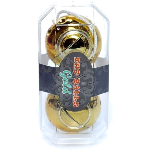Вагинальные шарики BOSS Series Duo Balls Gold
