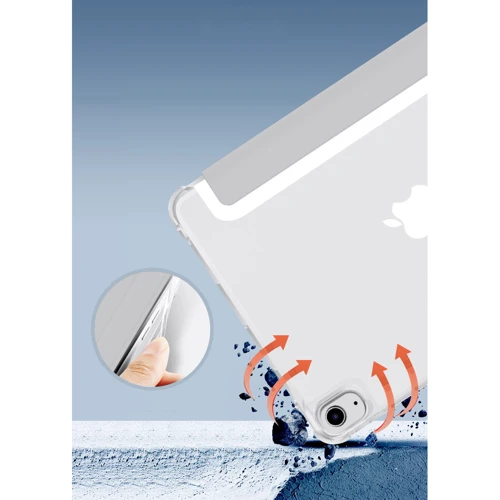 Аксессуар для iPad BeCover Case Book Soft Edge with Pencil mount Gray (706806) for iPad mini 6 2021: Тип аксессуара чехол
