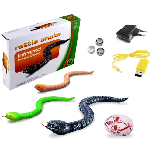 Змія з пультом управління ZF Rattle snake (зелена) LY-9909C фото 3