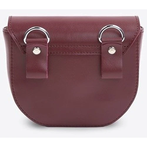 Женская сумка-седло The Wings Ruby S бордовая (TW-Rubby-small-vin): Тип ручки Со съемным ремнем, Плечевой ремень