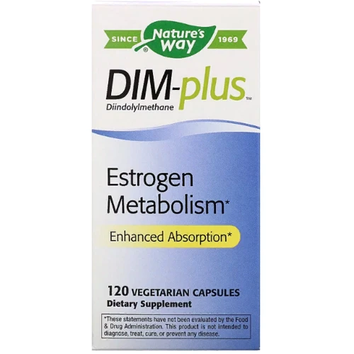 Nature's Way, DIM-plus, Estrogen Metabolism, 120 Veggie Cap (NWY-14850)