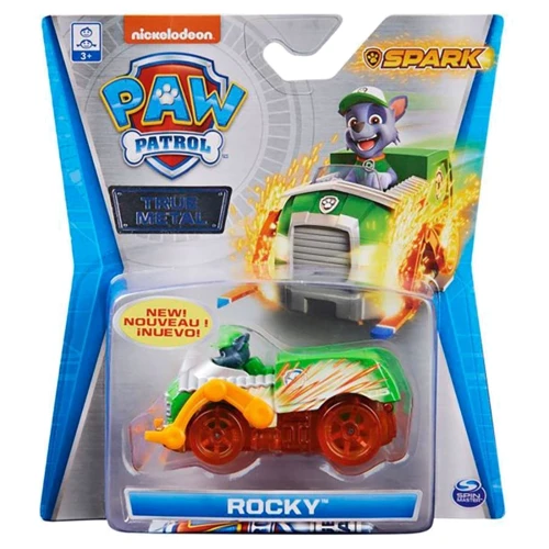 Колекційна фігурка Spin Master Щенячий патруль Роккі з автомобілем Die Cast Spark (SM16782-31): Тип Персонаж мультфильма, фильма