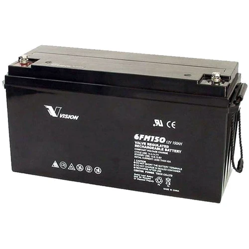 Аккумуляторная батарея Vision FM, 12V, 150Ah, AGM (6FM150E-X)