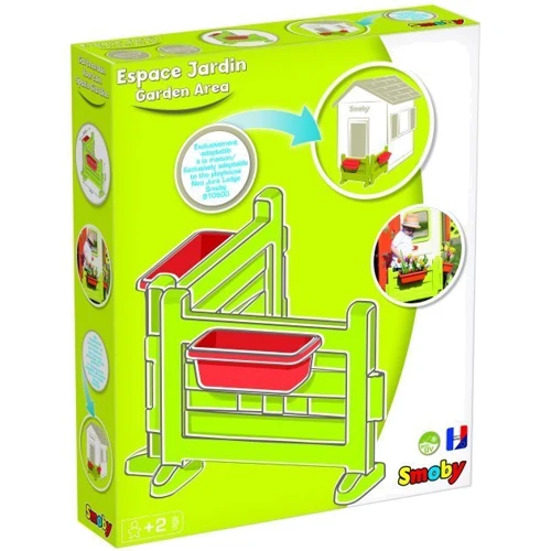 Угловой забор с цветниками для дома Smoby (810904): Производитель Smoby
