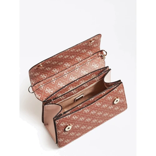 Женская сумка кросс боди Guess Camy Crossbody Flap светло-коричневая (HWSG7741180-CNI): Страна производитель Китай