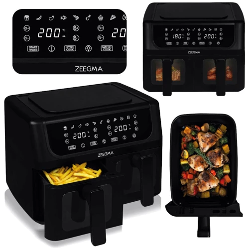 Фритюрница Zeegma Dual 9л Black