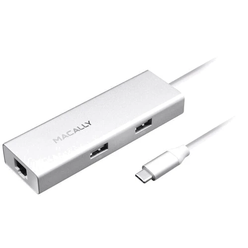 Адаптер Macally Adapter USB-C to 2xUSB+USB-C+4K HDMI+RJ45 (UCDOCK )