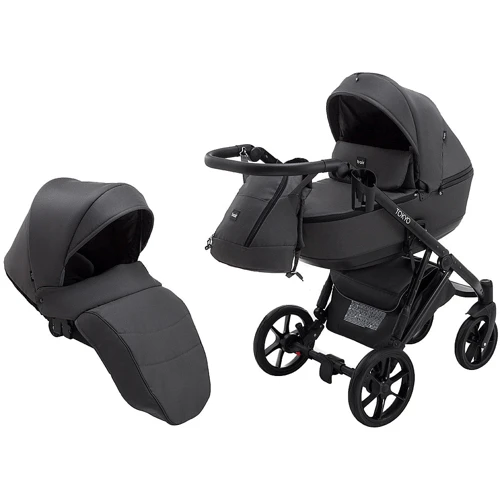 Коляска 2 в 1 Bair Tokyo Soft 37 графіт