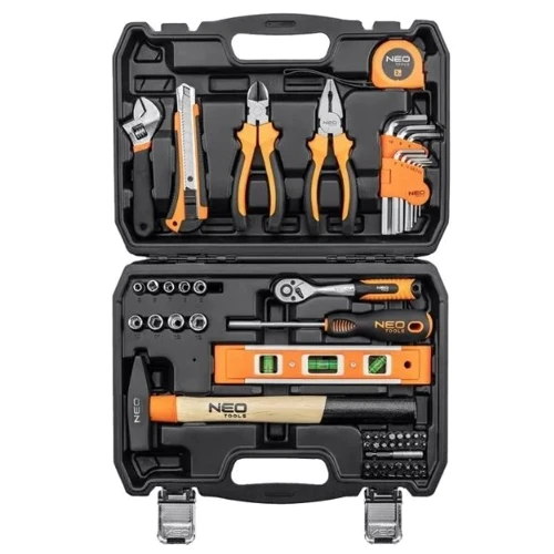 Набор инструментов Neo Tools 10-200 (60 ед., 1/4", универсальный, кейс): Назначение набора универсальный