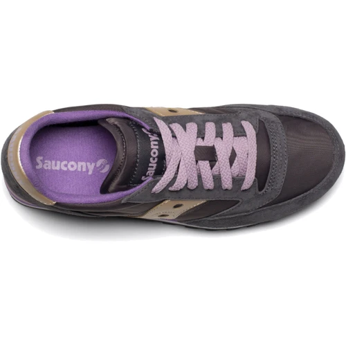 Кроссовки Saucony Jazz Triple (60530-11s) 36 (6) серые натуральная замша всесезон: Вид Кроссовки