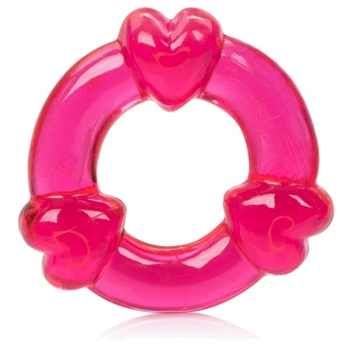 Набор эрекционных колец California Exotic Novelties - Red Magic C-Rings, 3 шт