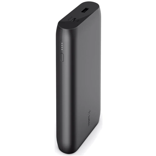 Внешний аккумулятор Belkin Power Bank 20000mAh 30W USB-A/USB-C Black (BPB002BTBK): Особенности Индикатор заряда, быстрая зарядка