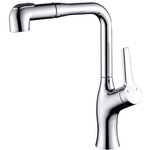 Смеситель для раковины Lefton Single-Hole Rotatable and Pull-Out Faucet-BF2205 Chrome