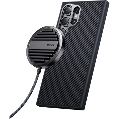 Чехол для телефонов Benks MagClap ArmorPro Case Black for Samsung S928 Galaxy S24 Ultra: Тип накладка на заднюю часть