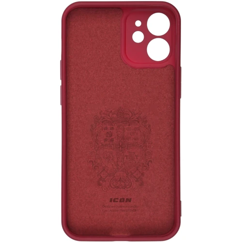 Чехол для iPhone ArmorStandart ICON Case Red (ARM57488) for iPhone 12 mini: Цвет красный