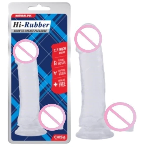 Фаллоимитатор CHISA 7.7 Inch Dildo, Clear