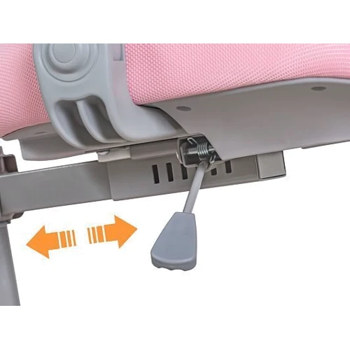 Детское кресло ErgoKids Y-417 Pink: Min высота сиденья, см 38
