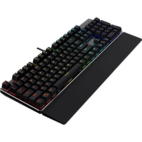Клавіатура AOC GK500 Gaming RGB Outemu Red USB (GK500DR2R): Підключення проводное