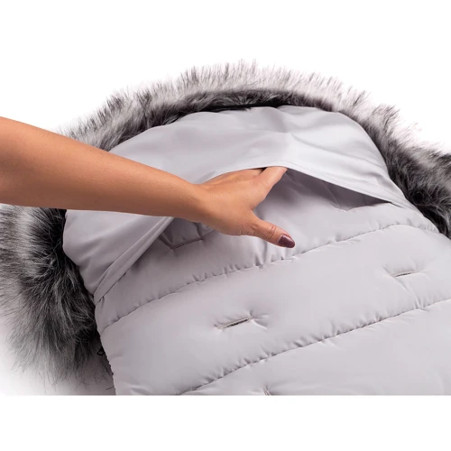 Зимний конверт Bair Arctic с удлинением серый: Производитель Bair