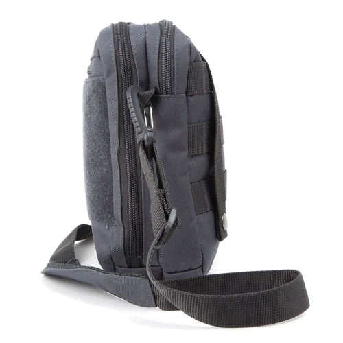 Сумка через плечо Magnum Pocket Organiser 2.5 л темно-серая (POCKET ORGANISER-FRG IR): Застежка Молния